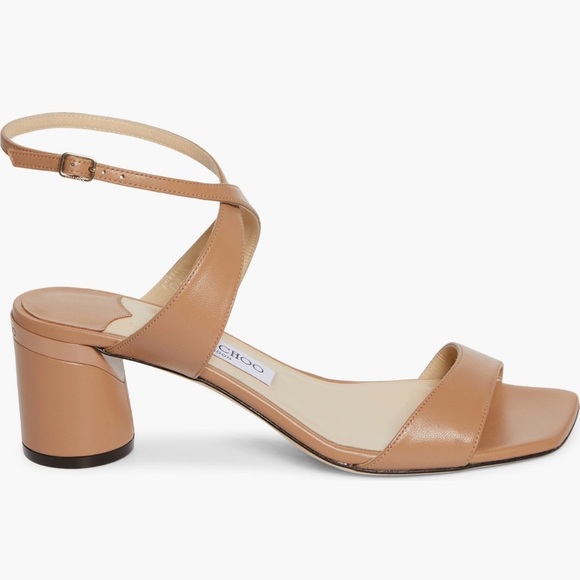 JIMMY CHOO  Jago Ankle Strap Sandal Women’s Size 7US / 37EU - Picture 3 of 3